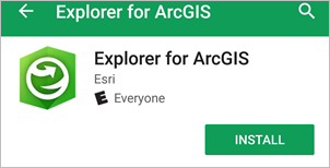 Explorer for ArcGIS dans Google Play Store