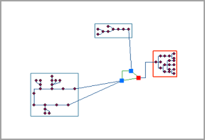 Compression avec l’option Maximum Distance for Grouping (Distance maximale pour le regroupement) définie sur 1