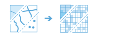 Outil Convertir l'entité en raster