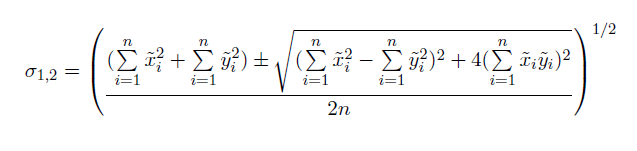 Mathématiques sous-jacentes à l'outil Standard Deviational Ellipse
