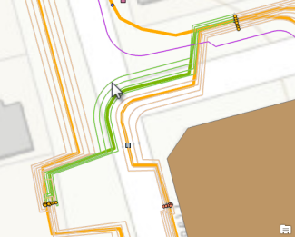 Sélection d’une ligne de contenu d’exemple