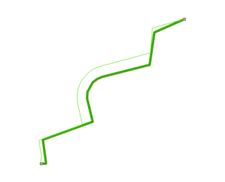 Diagramme Basic généré à partir de cette ligne de contenu d’exemple