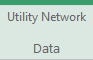 Ensemble d’onglets contextuels Utility Network (Réseau de distribution)