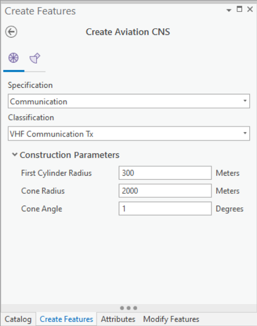 Create Aviation CNS Omni Direction