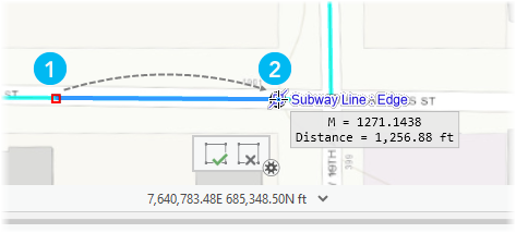 Définir une portion de ligne