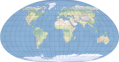 Exemple de projection loximutale