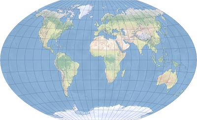 Exemple de projection de Winkel Tripel