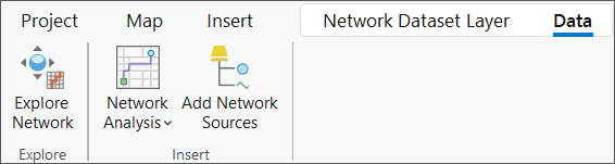 L’outil Explorer le réseau est maintenant disponible sur le ruban.