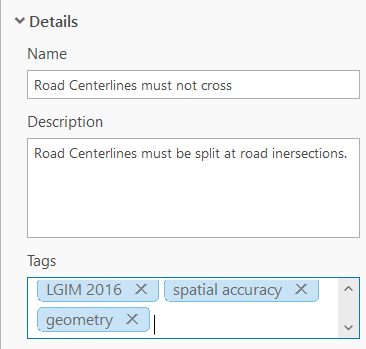 Section Execution (Exécution) - Details (Détails)