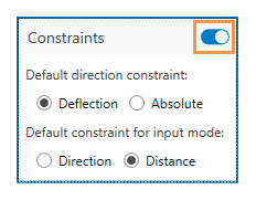 Bouton bascule Contraintes