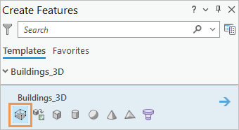 Fenêtre Créer des entités Fenêtre Créer des entités