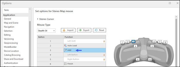 Définissez les options de la souris Stealth. Définissez les options de la souris Stealth.