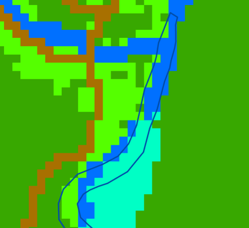 Zoom sur la zone d’intérêt Zoom sur la zone d’intérêt