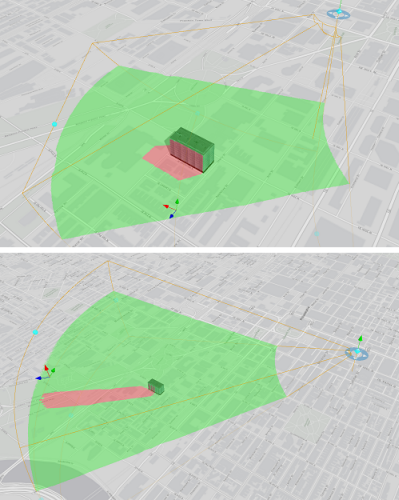 Comparaison de la précision de champ de vision Comparaison de la précision de champ de vision
