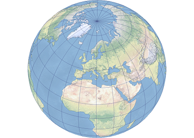 Exemple de projection cartographique locale Exemple de projection cartographique locale