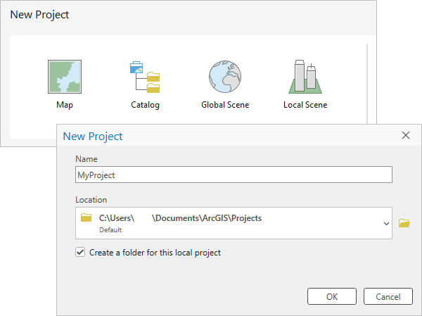 Modèles de projet par défaut et boîte de dialogue Nouveau projet Modèles de projet par défaut et boîte de dialogue Nouveau projet