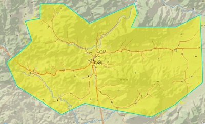 Carte identifiant la manière dont les étudiants parcourent le paysage pour se rendre à leur école Carte identifiant la manière dont les étudiants parcourent le paysage pour se rendre à leur école