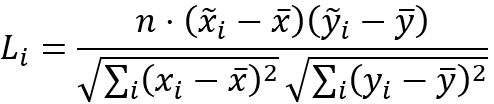 Formule des statistiques L de Lee locales Formule des statistiques L de Lee locales