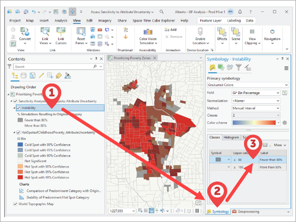 Modification du seuil de stabilité Modification du seuil de stabilité