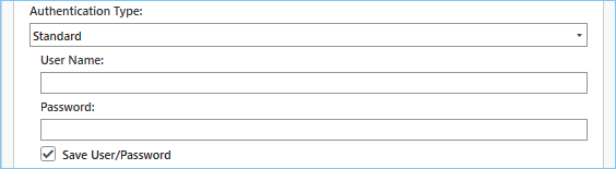 Authentification standard pour une connexion