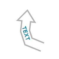 Exemple de l’option de règle Line Excluding Last Segment