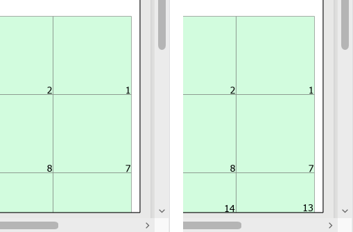 Exemple avec l’option Place label using clipped feature geometry (Placer l’étiquette à l’aide de la géométrie d’entité découpée).