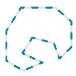 Dash symbol effect Dash symbol effect