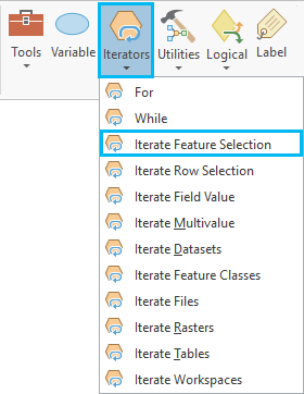 [フィーチャ選択の反復 (Iterate Feature Selection)] ツールの追加