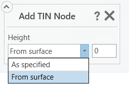 TIN ノードの追加