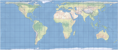 ベールマン図法の例