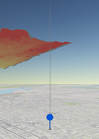 地表にあるフィーチャ