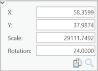 Map frame Rotation field