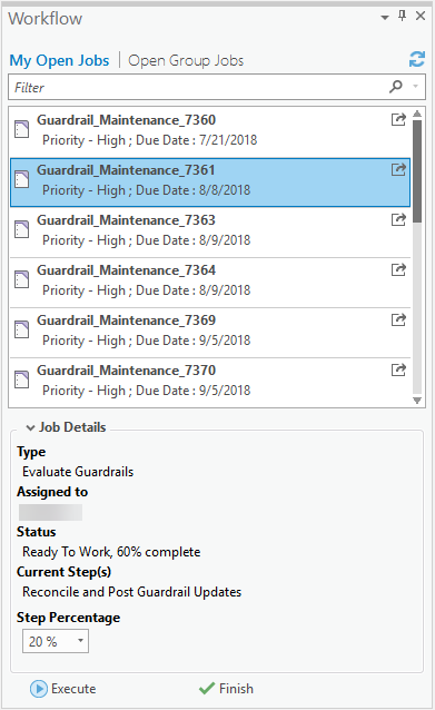 Workflow pane overview