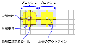 NbrAnnulus neighborhood for BlockStatistics function