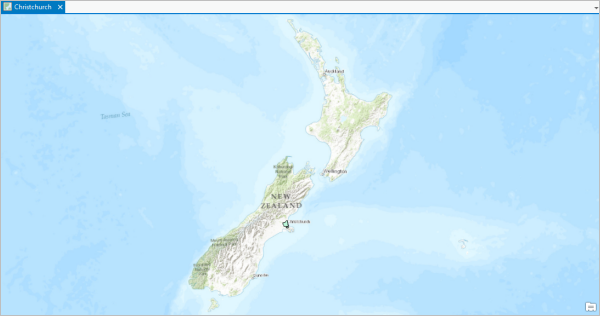 ニュージーランドのマップ