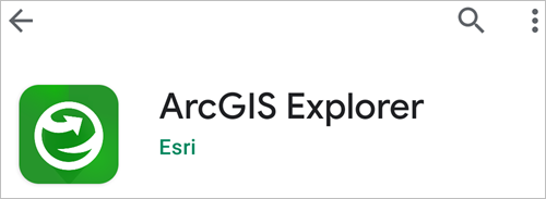 Apple App Store の ArcGIS Explorer