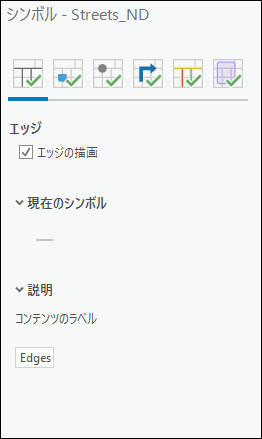 ウィンドウでシンボルをカスタマイズします。