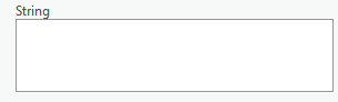 String control with a controlCLSID value of {E5456E51-0C41-4797-9EE4-5269820C6F0E}