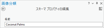 スキーマ名を編集する