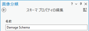 スキーマ名を編集する