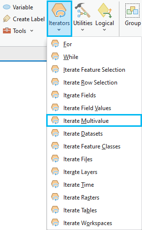 [複数値の反復 (Iterate Multivalue)] ツールの追加