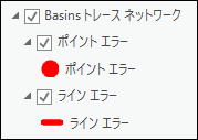 エラー フィーチャ サブレイヤー