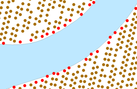 再分類された地表ポイント 再分類された地表ポイント