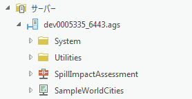 利用可能なジオプロセシング サービス 利用可能なジオプロセシング サービス
