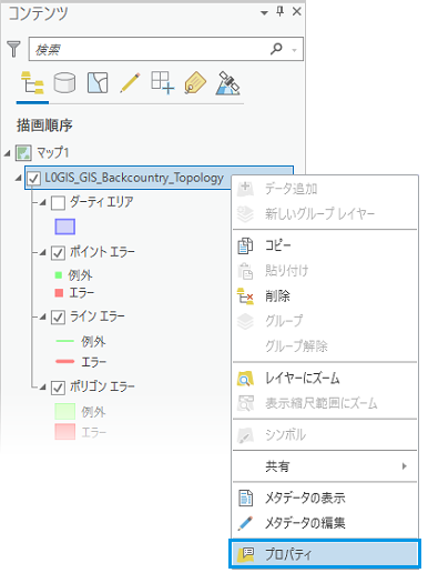 Web フィーチャ レイヤーとして公開されたトポロジのプロパティへのアクセス Web フィーチャ レイヤーとして公開されたトポロジのプロパティへのアクセス