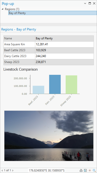 構成済みのポップアップ 構成済みのポップアップ