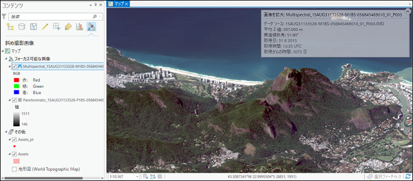 HUD が表示されたフォーカス可能な画像 HUD が表示されたフォーカス可能な画像