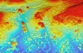 すべての LIDAR ポイント