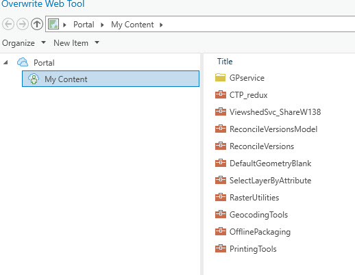 Overwrite Web Tool selecting pane Overwrite Web Tool selecting pane