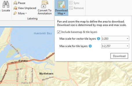 Vector and raster tile layers have different tile limits at the same map scale. Vector and raster tile layers have different tile limits at the same map scale.